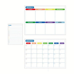 6pcs Refrigerator Weekly Planner - Easy To Use and Customizable