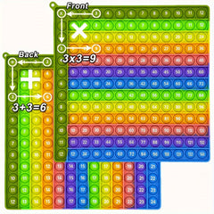 Legendstar Silicone Math Fidget Toys & Practice Chart
