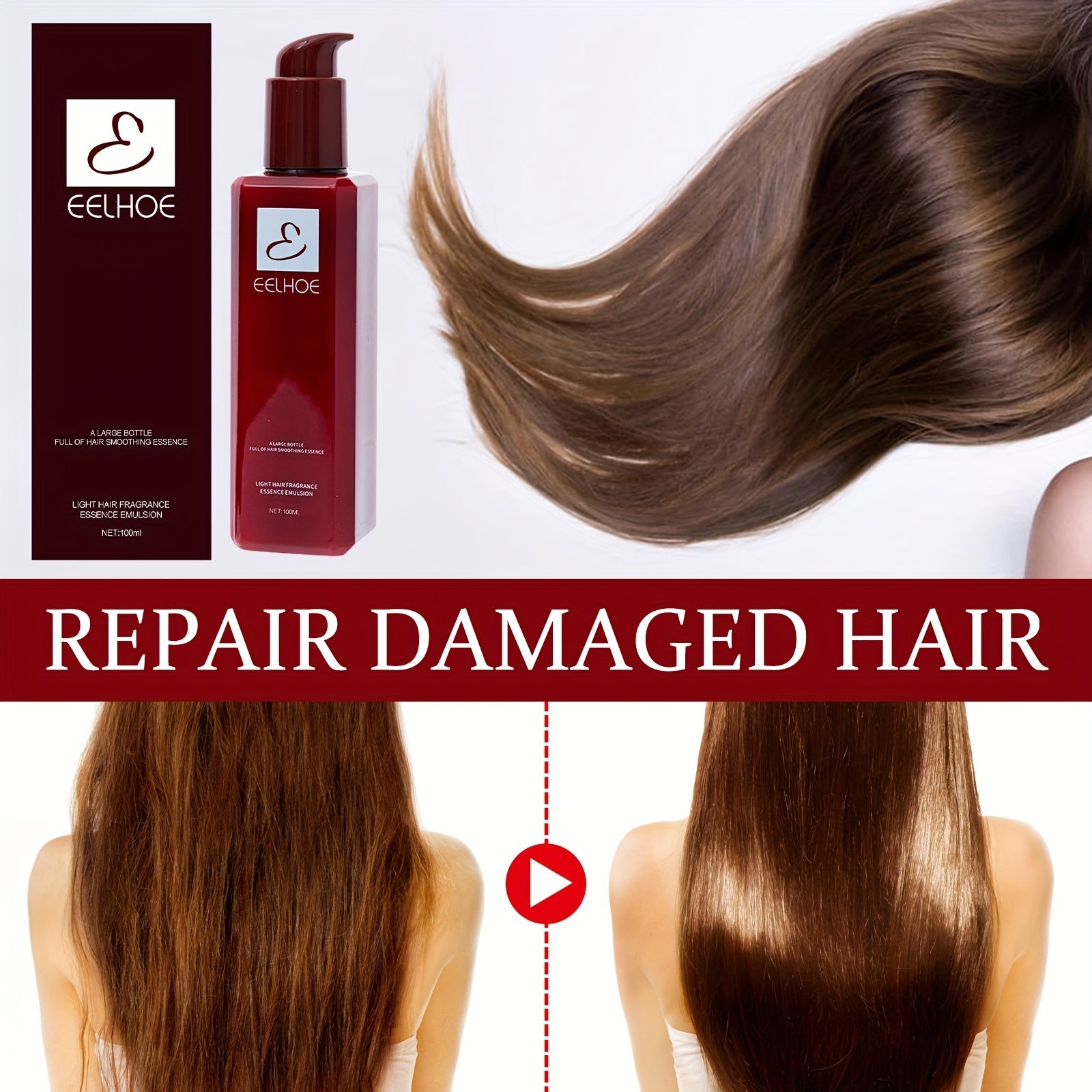 100ml Smoothing Leave in Conditioner for Dry Hair