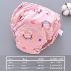 Training Pants for Toddlers Girls 6 Layers Diaper