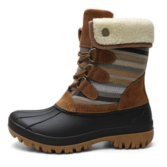 STQ Waterproof Winter Boots Women Cold Weather Duck Boots
