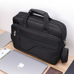 18 Cm Laptop Bag Expandable Briefcase Computer Bag Men Women