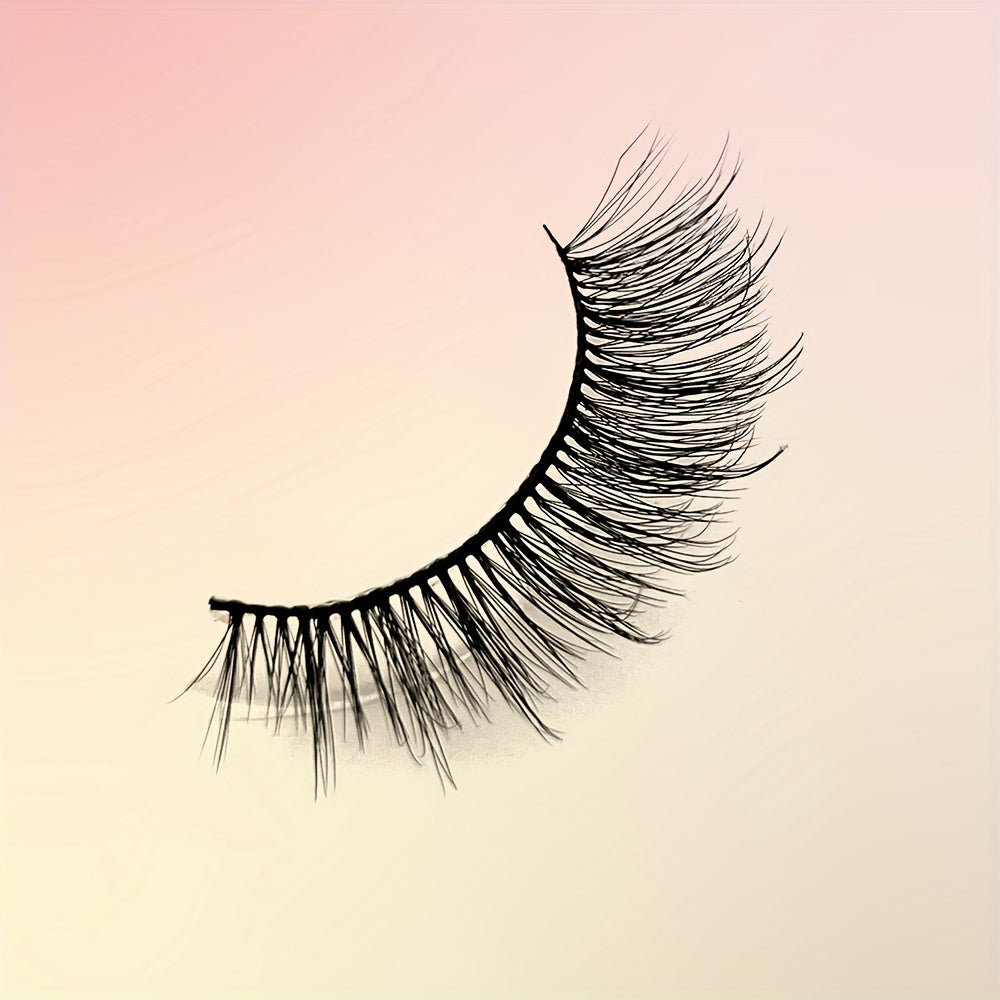 7 Pairs Fluffy 3D Silk False Eyelashes Natural Look