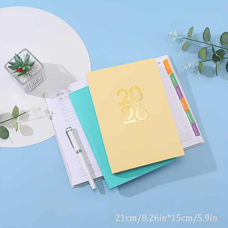 2026 Personalized Diary Customizable Planner Faux Leather
