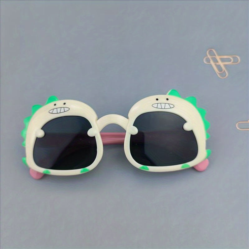 Boys Teen Dinosaur Frame Sun Protection Sunglasses