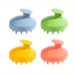 Silicone Scalp Massager Shampoo Brush with Shower Head Scrubber
