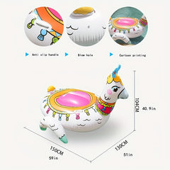 Large Alpaca Water Float Ring for Adults