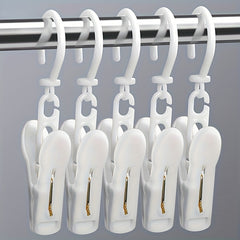 6pcs Windproof Clothes Pegs Drying Clip Travel Towels Hanger Laundry Clip