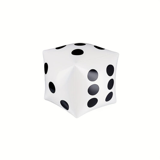 Giant Inflatable Dice 12in for Indoor Outdoor Games and Parties