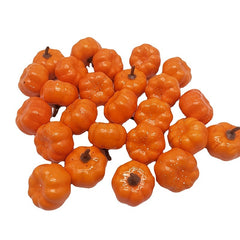 24pcs Mini Pumpkin Set for Halloween Decor