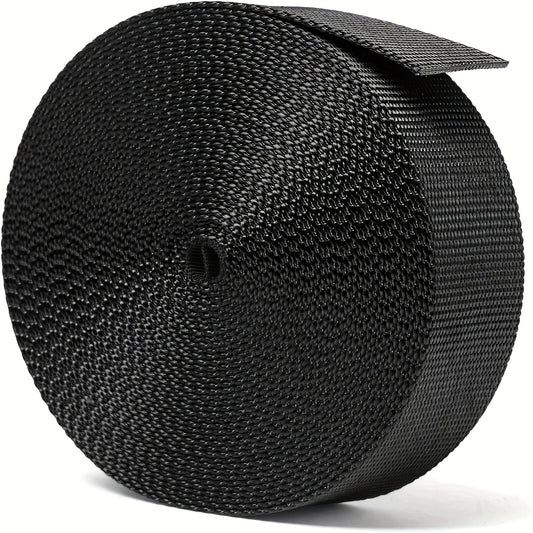 Heavy Duty Nylon Webbing Strap 11 Yard Roll DIY Repair Indoor Outdoor Gear