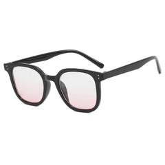 Vintage Oversized Square Sunglasses Stylish Rectangle Eyewear Women