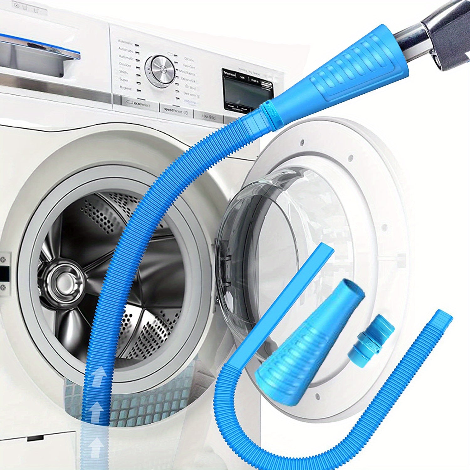 Dryer Vent Vacuum Attachment Lint Remover Kit