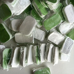 80pcs Portable Hand Wash Soap Sheets for Travel - Scented Foaming Soap Paper