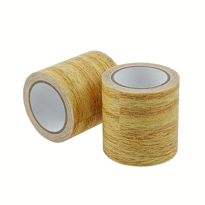 Wood Grain Adhesive Repair Tape - Golden Camel Brown - 5.7cmx4.57m