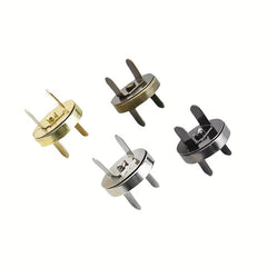 5pcs Round Strong Magnet Metal Card Buckle Magnetic Snap Button