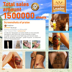 10pcs Temporary Tattoo Transfer Paper A5 Clear Tattoo Printing Paper