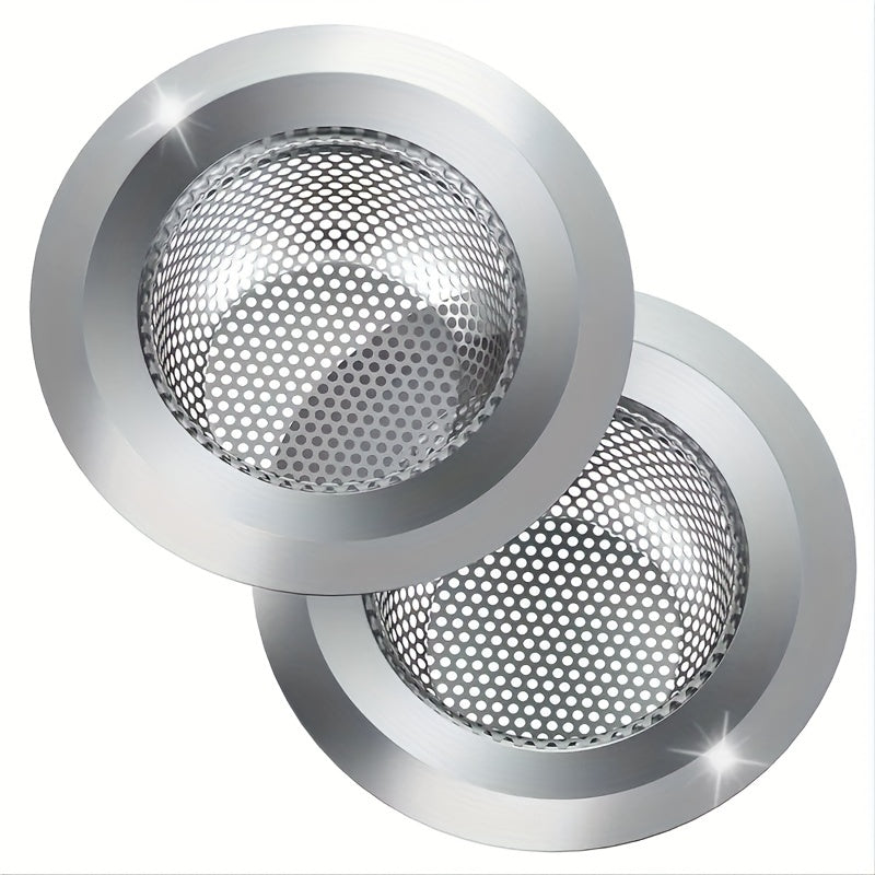 2pcs Stainless Steel Sink Basket Strainer Kitchen Sink Strainer