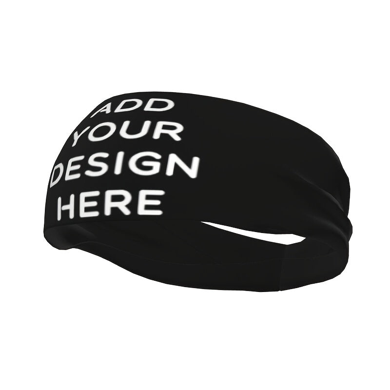 Men's Adjustable Sweat Wicking Headband - Gym Running Sports
