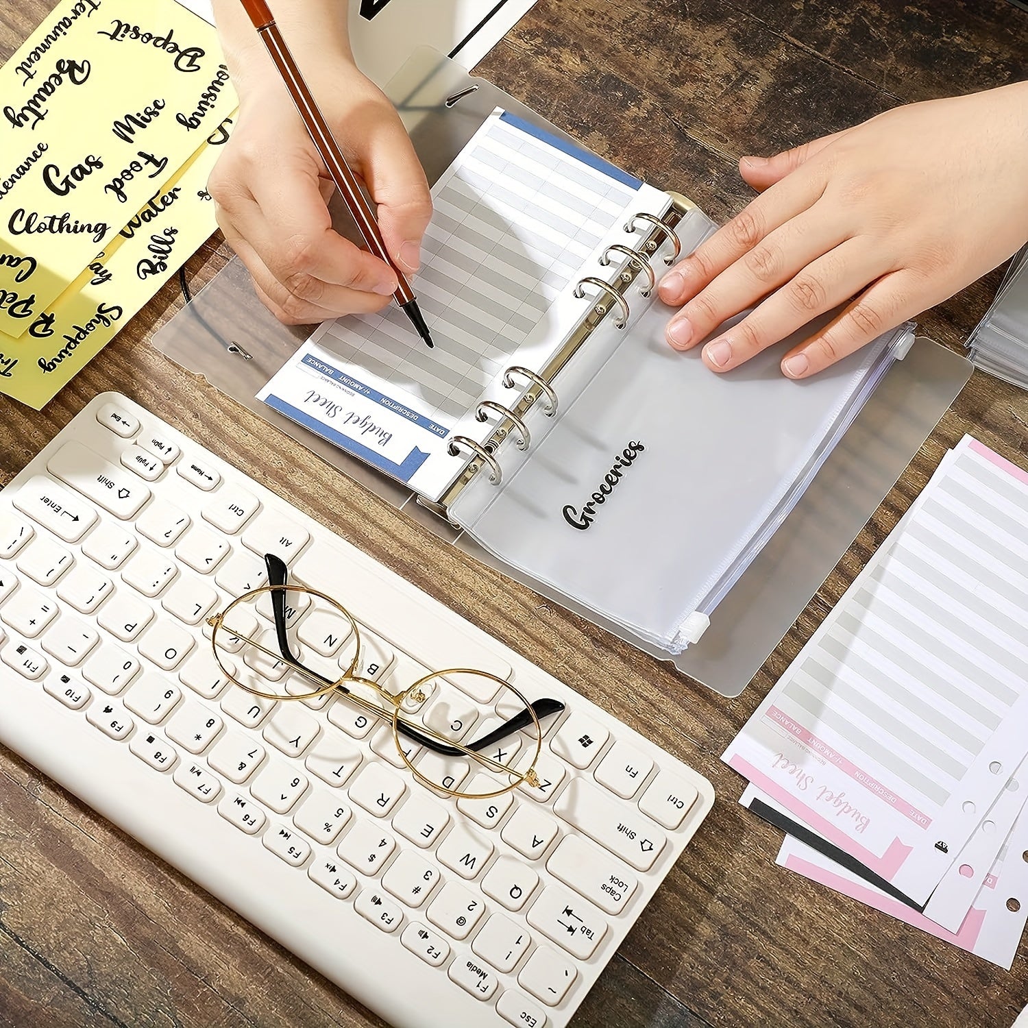 A6 Budget Binder Envelopes Set