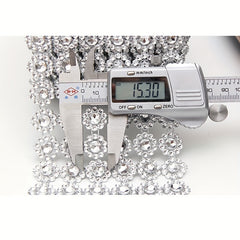 Sunflower Crystal Rhinestone Sparkle Ribbon Wrap