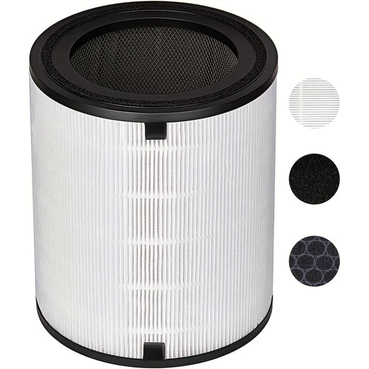 H13 True HEPA & Carbon Air Filter Set - Clean Air & Reduce Allergens/Odors