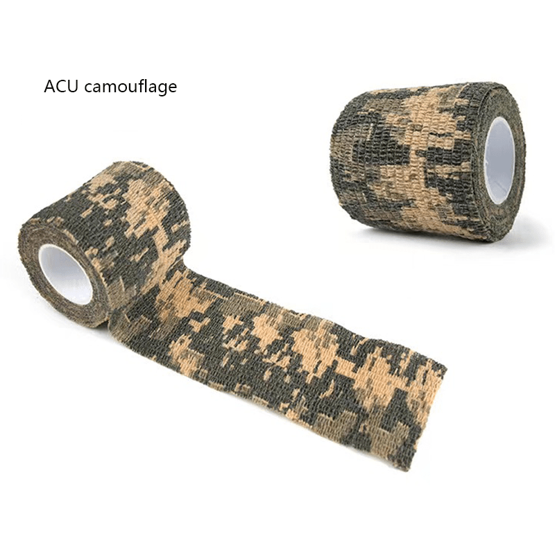2pcs Camo Packing Tape ACU Camo Grass Green Camo Form Packing Bandage
