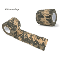 2pcs Camo Packing Tape ACU Camo Grass Green Camo Form Packing Bandage