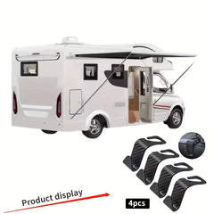 4pcs Universal RV Seat Headrest Hook Storage Hanger Car Organizer Holder
