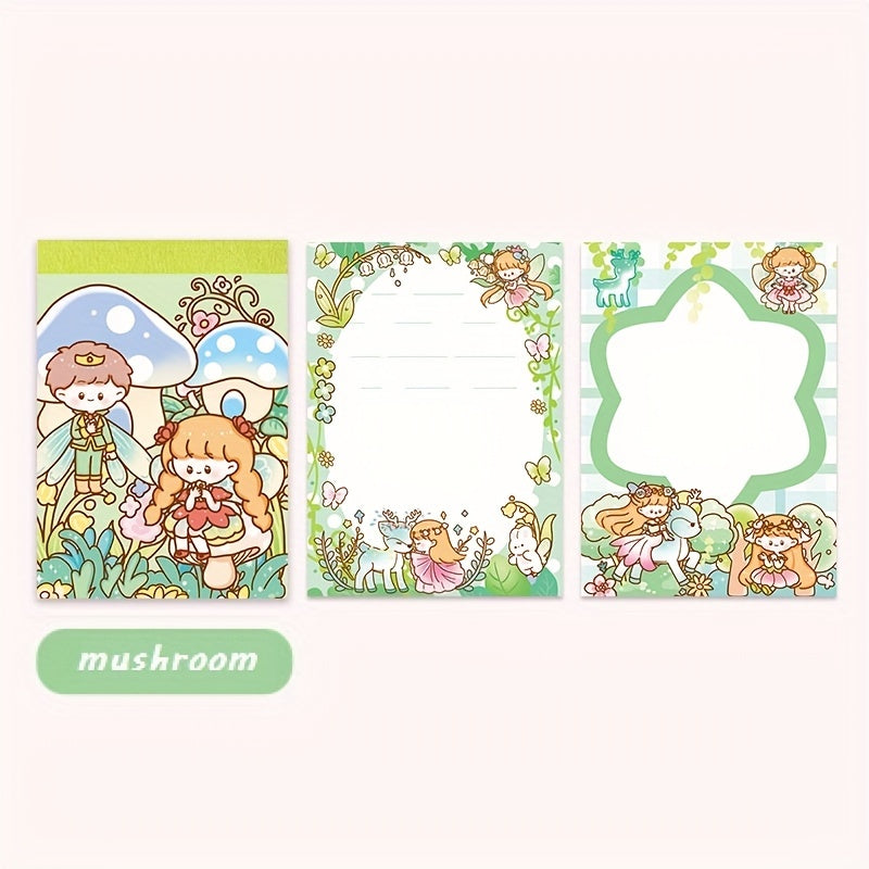 70 Sheets Mini Notebook Student Portable Diary Memo Sticky Notes