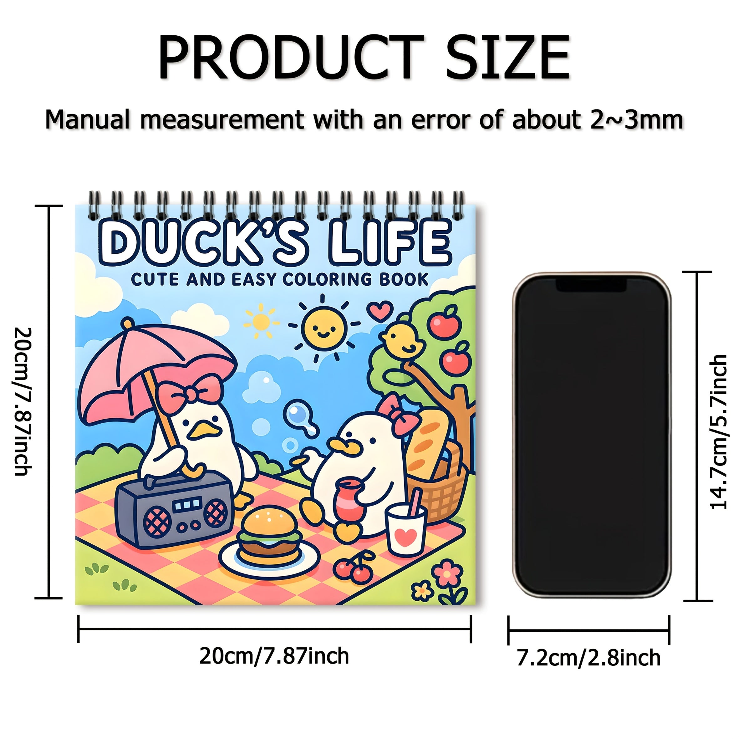 Duck's Life Coloring Book 24 Pages