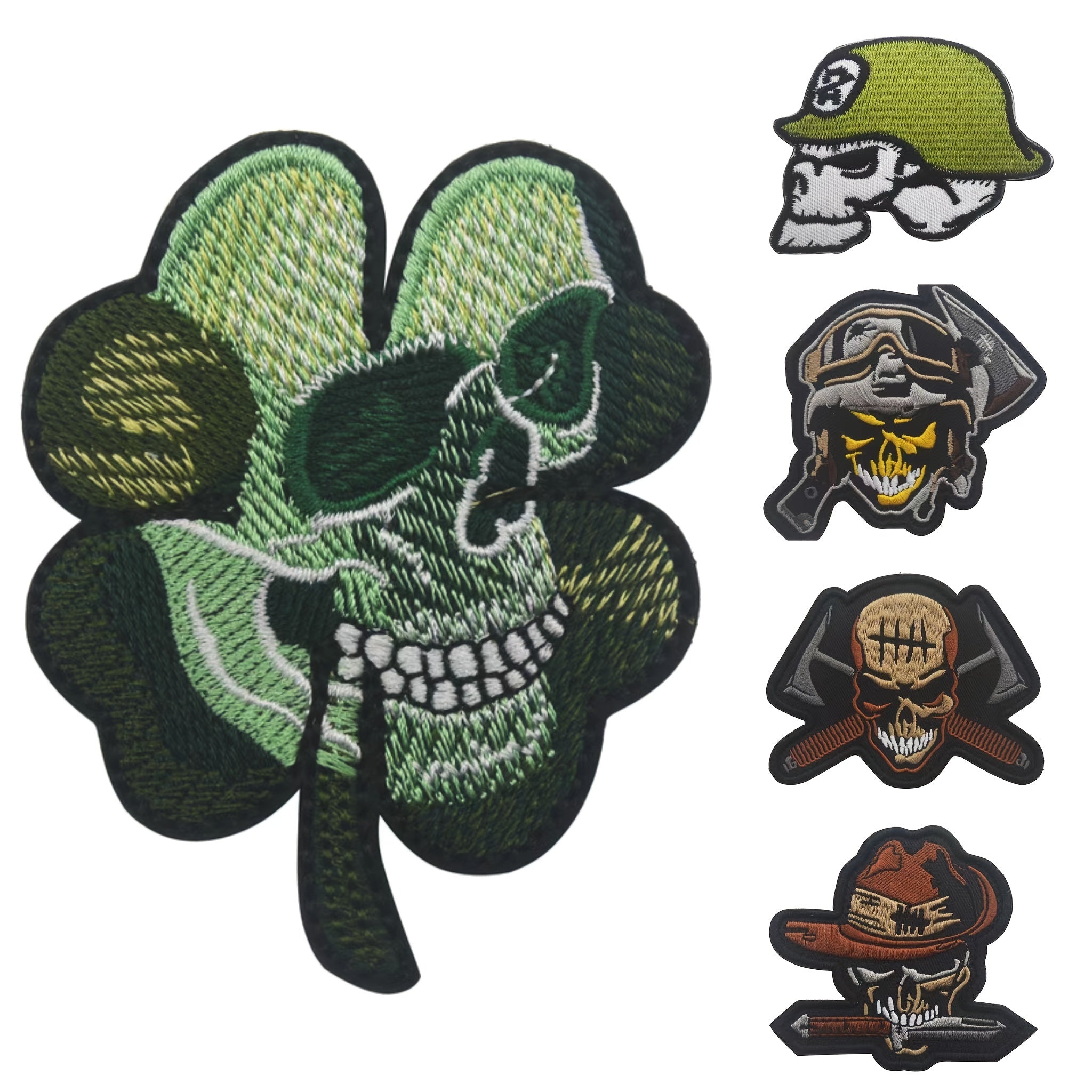 Pirate Skull Arm Patch for Boys