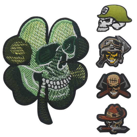 Pirate Skull Arm Patch for Boys