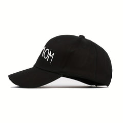DOG MOM Embroidery Baseball Cap Cotton Dad Hat Adjustable Sun Hats For Women