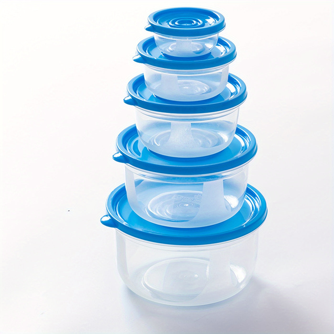 Clear Food Storage Containers With Lids Stackable BPA Free