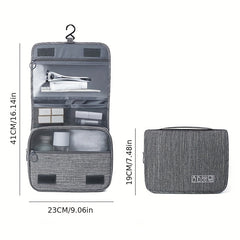 Travel Hanging Toiletry Bag Makeup Compact Storage with Sturdy Hook
