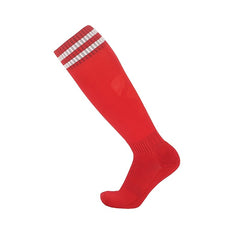 Breathable Striped Soccer Thigh Socks for Outdoor Training