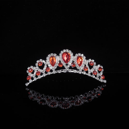Crystal Queen Crown Birthday Tiara Prom Quinceanera Rhinestone Wedding
