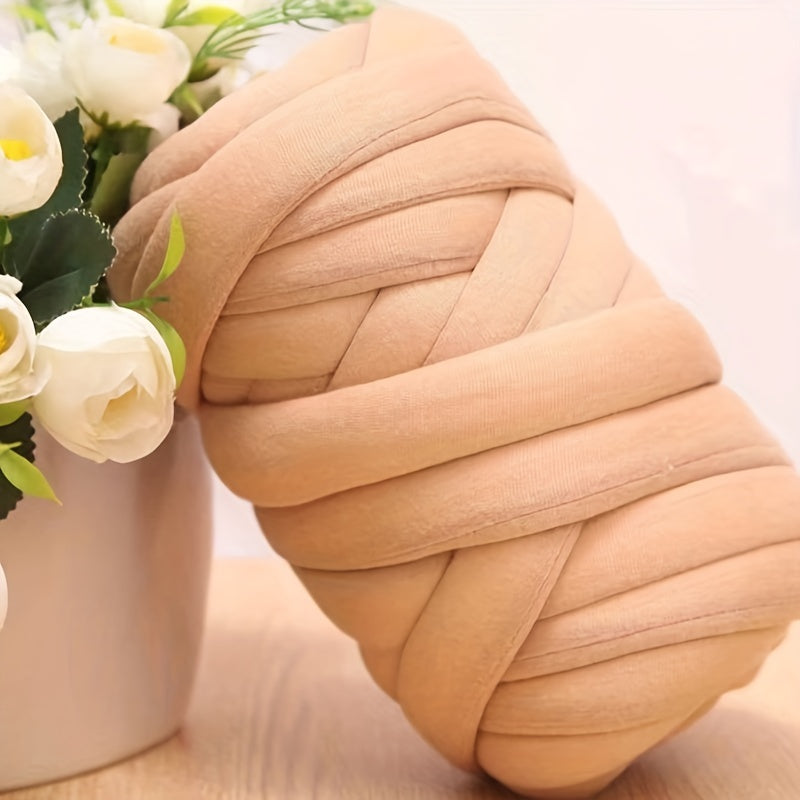 Chunky Yarn Core Filled Cotton Tube Wool Alternative DIY Bulky Arm Knitting