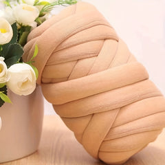 Chunky Yarn Core Filled Cotton Tube Wool Alternative DIY Bulky Arm Knitting