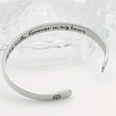 Pet Memorial Bracelet for Dogs and Cats - Remembrance Sympathy Gift