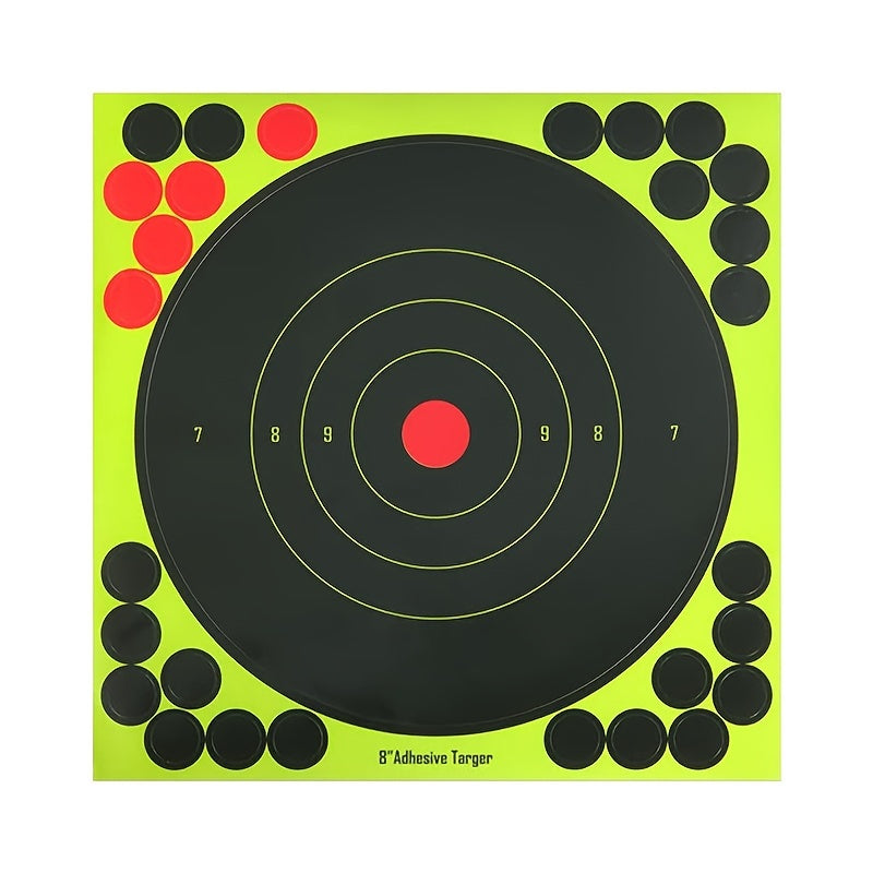 50pcs Splatter Paper Targets 20x32cm Self Stick for Practice