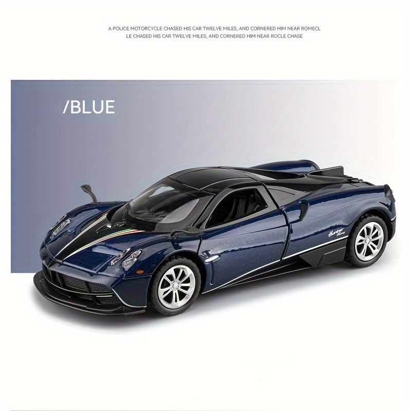 Alloy Car Model Sound And Light Toy Racing Car Boxed