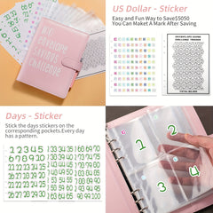 100 Envelopes Challenge Binder Savings Challenges Book