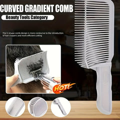 Barber Fade Comb Heat Resistant Bristle Flat Top Hair Cutting Comb