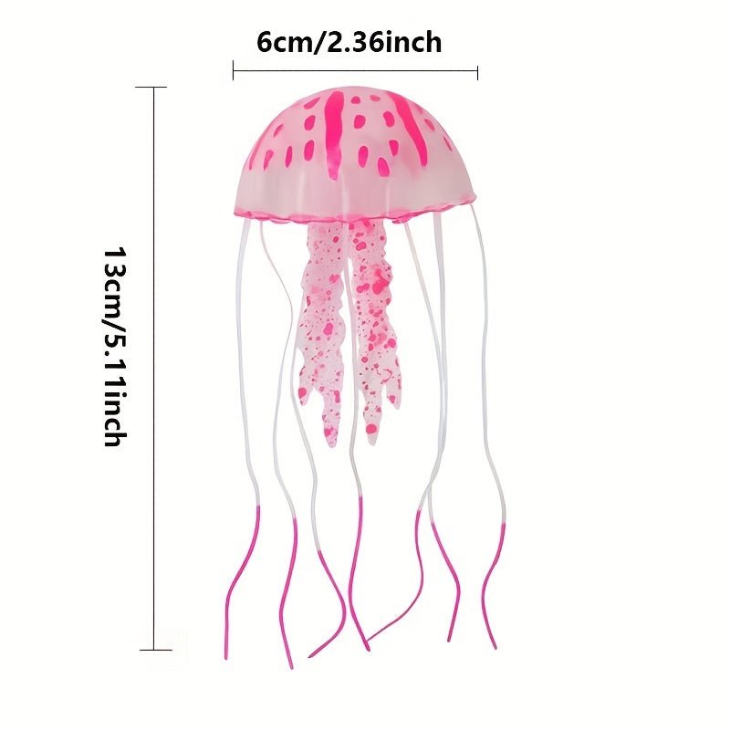 Glow-in-the-Dark Jellyfish Aquarium Decoration