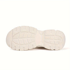 Women's Slip Resistant Chunky Sneakers Breathable Running Shoes