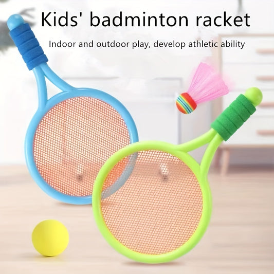 Kids Badminton Racket Set Parent Child Interactive Toys