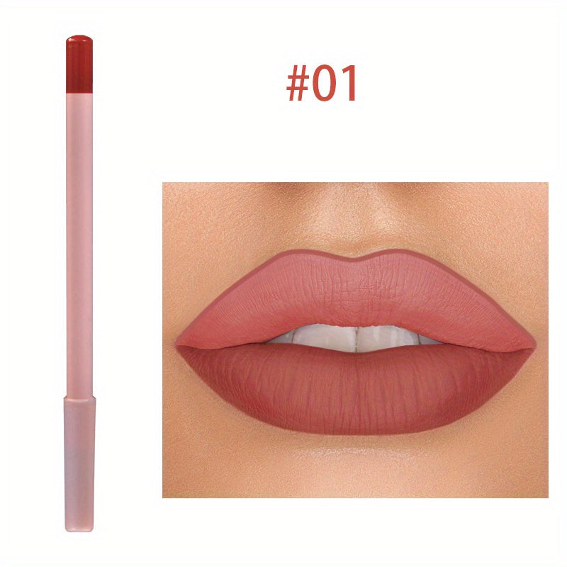 Matte Lip Liner Long Lasting High Pigmented Waterproof