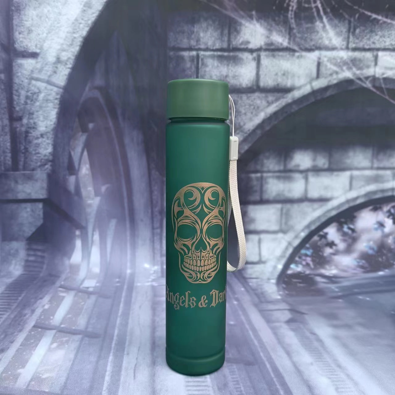 Halloween Sports Water Bottles Leak Proof Water Cups Travel Drinkware